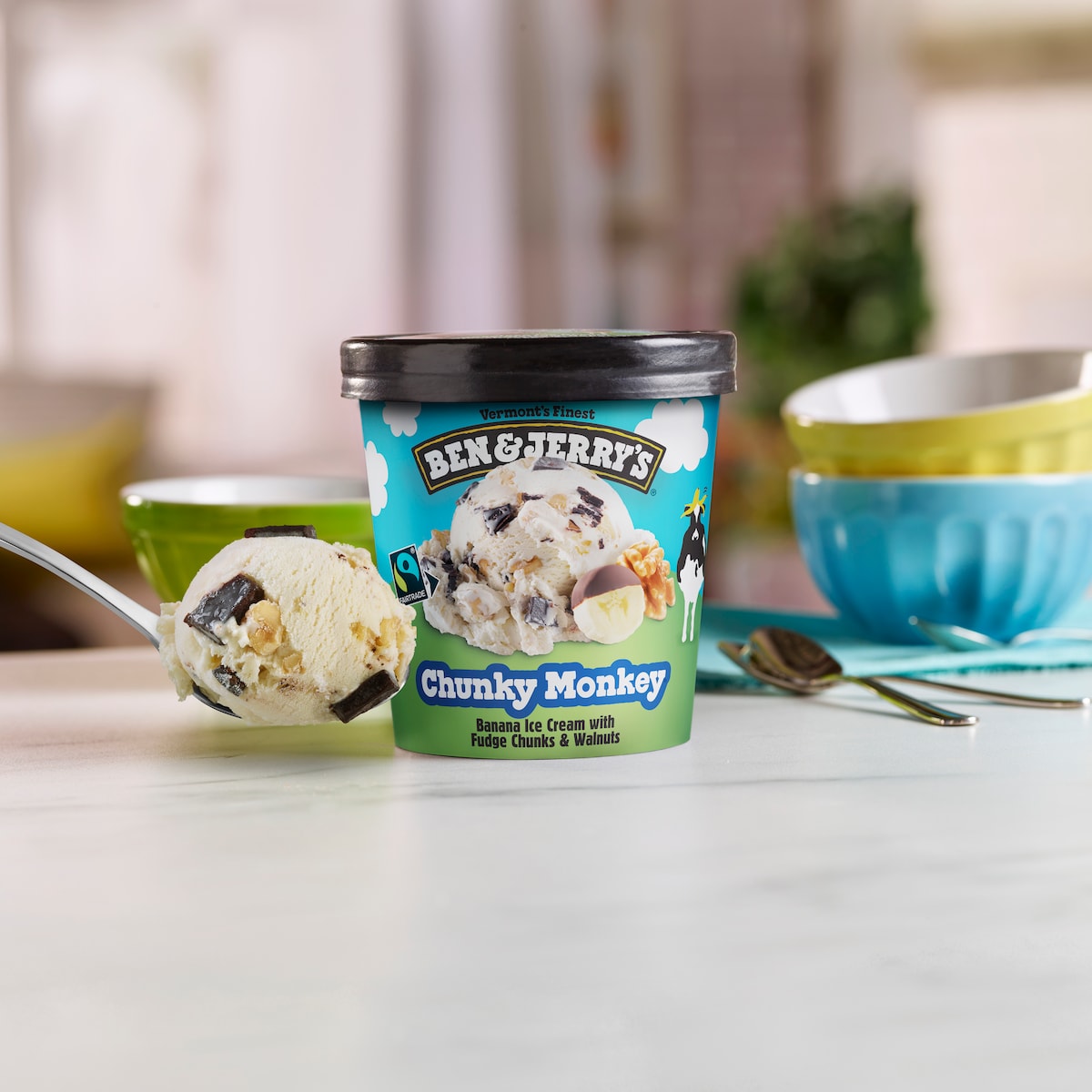 Chunky Monkey Ice Cream - Pint 3 / 5