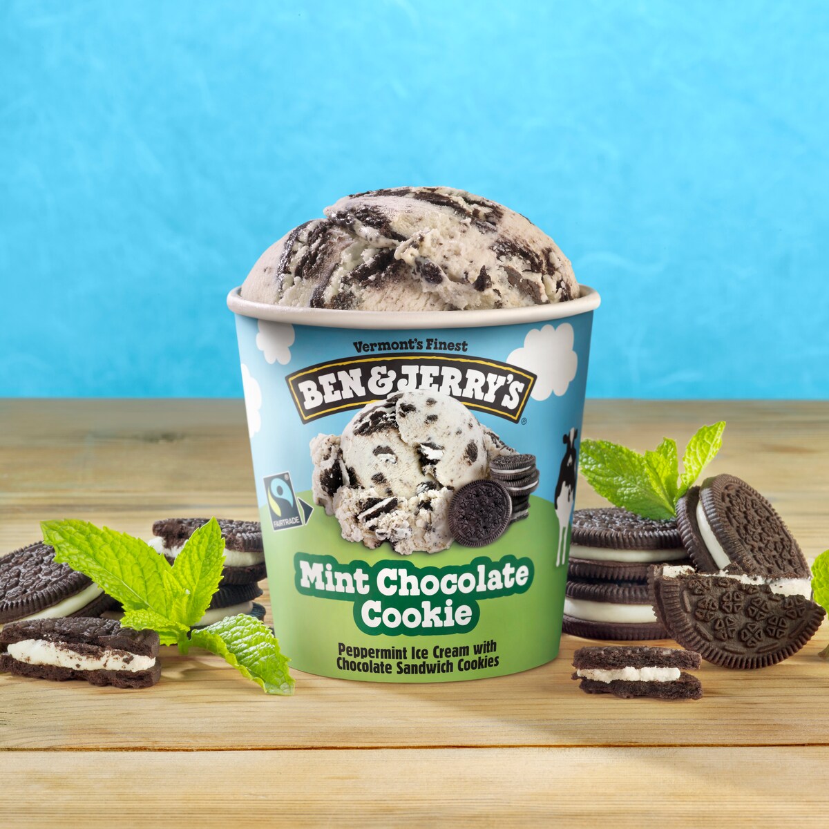 Mint Chocolate Cookie Ice Cream - Pint 2 / 5